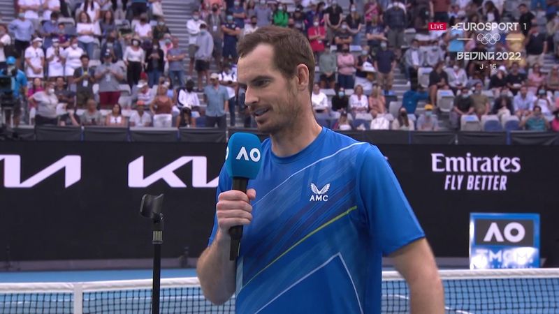 Murray : "Je suis juste heureux de revivre des matches ici avec vous dans une telle atmosphère"