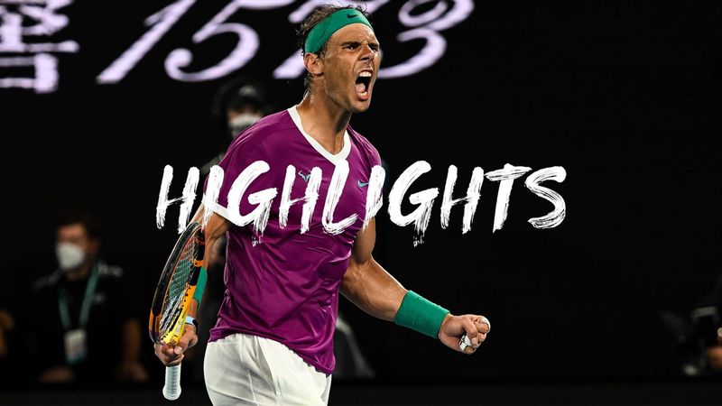 Highlights: Nadal tager Grand Slam nr. 21 efter forrygende comeback mod Medvedev