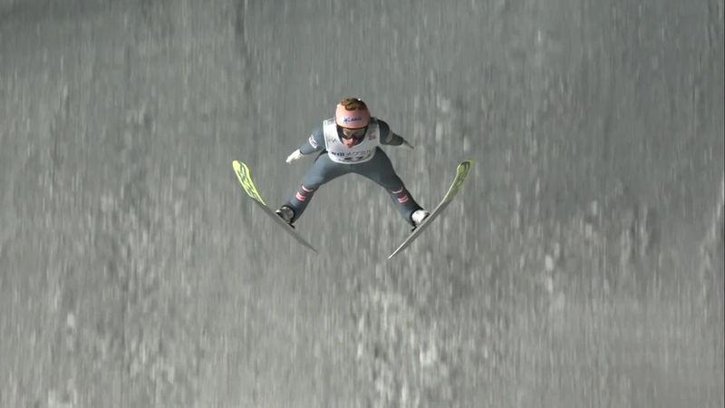 Sapporo : Ski Jumping Qualifying: Stefan Kraft's second place
