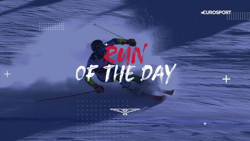 Run of the day - Hector wins final women’s giant slalom in Kronplatz before Beijing Olympics