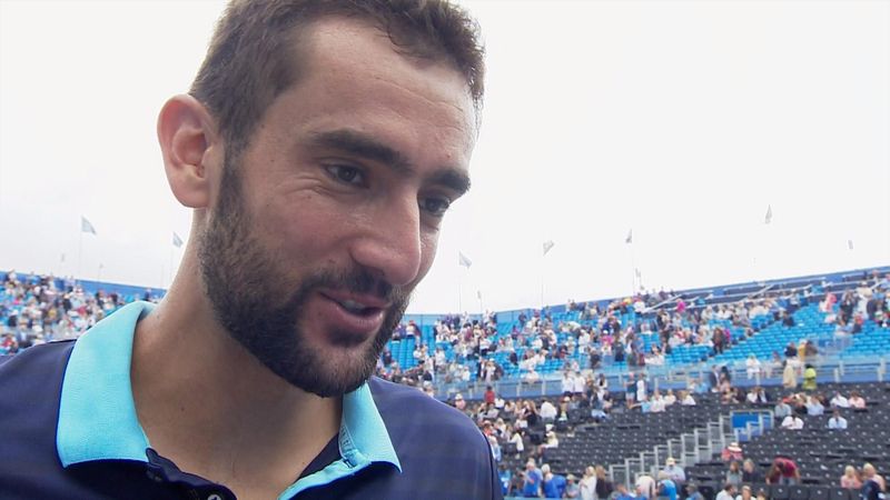 Cilic: It feels great to be in the Queen's final again