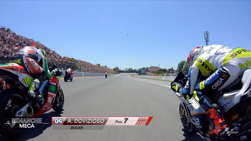 Les énormes freinages de Marquez, la superpuissance de la Ducati : la course en caméra embarquée