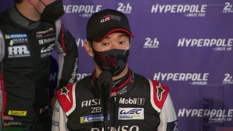 24 uur Le Mans | Polesitter Kobayashi bidt dat zijn Toyota 24 uur blijft rijden