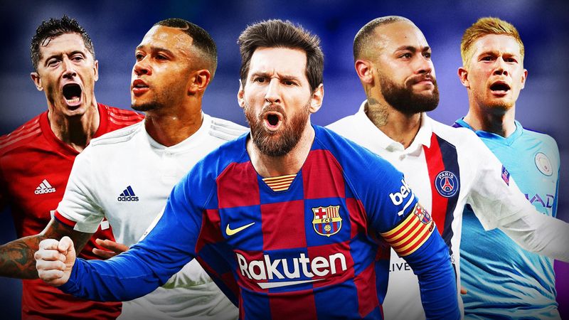 Video Ils Vont Vous Enflammer Neymar De Bruyne Messi Depay Voici Les Stars Du Final 8 Video Football Eurosport