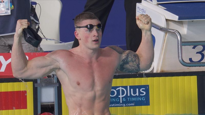 WATCH: Dominant Peaty cruises to third gold