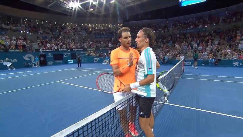 ATP Brisbane: Alexandr Dolgopolov - Rafael Nadal (Özet)