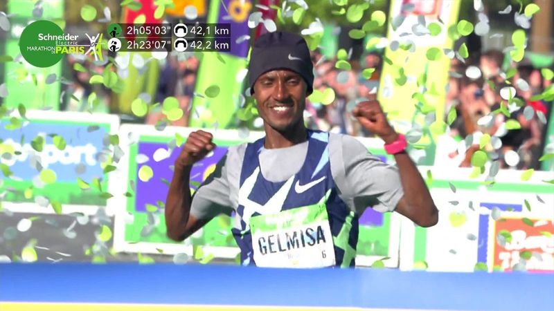 'What a turn-up this is!' - Gelmisa takes stunning win at Paris Marathon