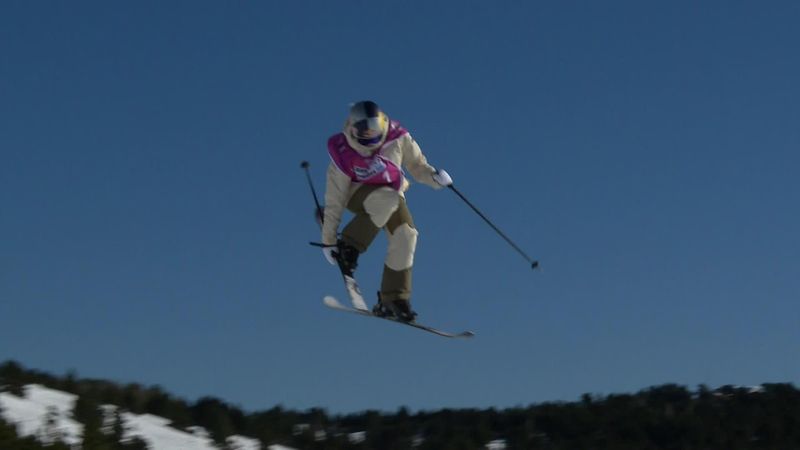Ledeux triumphs on home soil freeski slopestyle World Cup in Font Romeu
