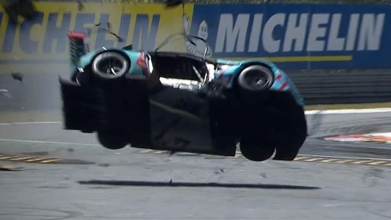 Henrique Chaves, accident teribil la Monza