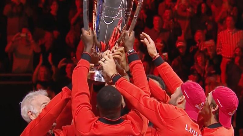 Historischer Moment: Team World stemmt Laver Cup in die Luft