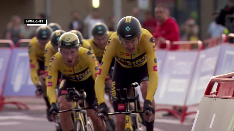 La Vuelta Stage 1 highlights - Jumbo-Visma storm to team time trial victory ahead of Ineos