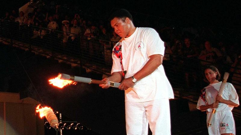 Große Olympia-Momente: Muhammad Ali entzündet das Feuer 1996 in Atlanta