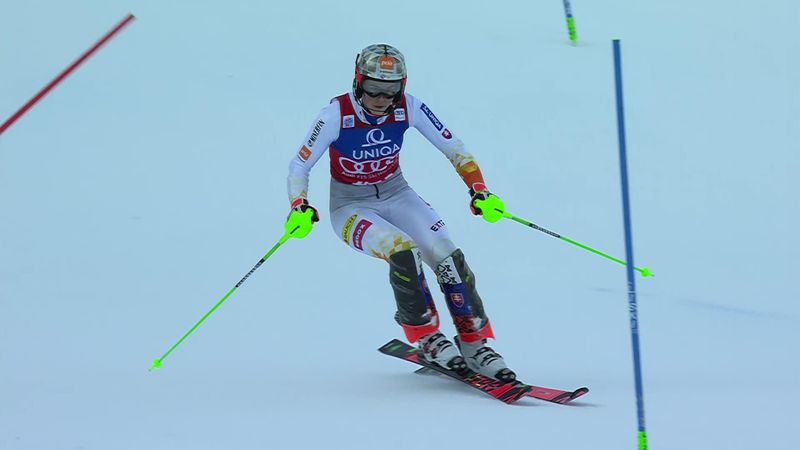 ‘Full of energy, explosive slalom skiing’ - Vlhova powers to dominant victory