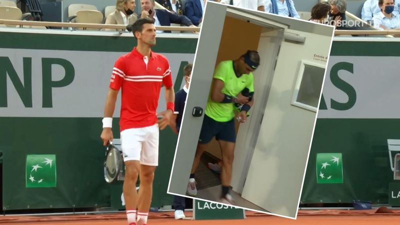 'It's just not on!' - Djokovic forced to wait as Nadal takes long break