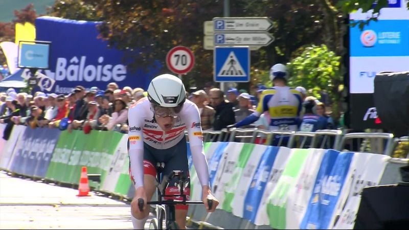 Mattias Skjelmose powers to Tour of Luxembourg stage 4 TT win