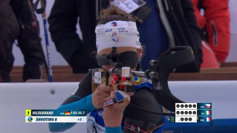 Biathlon: la staffetta femminile sorride alla Germania, Italia quinta
