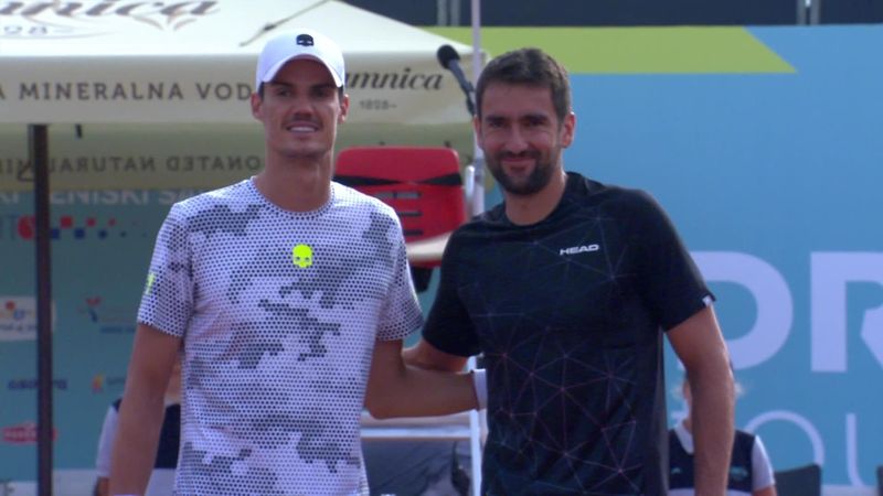 Adria Tour highlights: Danilo Petrovic shocks Marin Cilic