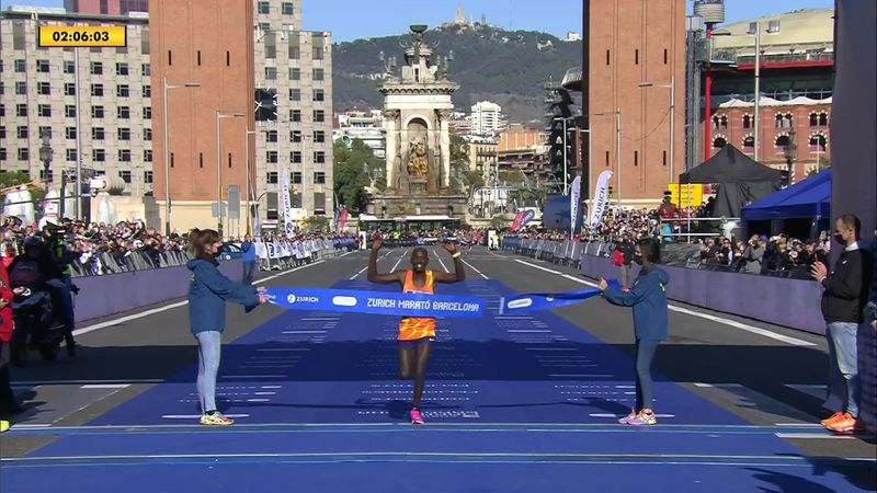 Maratonul de la Barcelona : Samuel Kosgei s-a impus după o cursă câștigată în 2:06:04