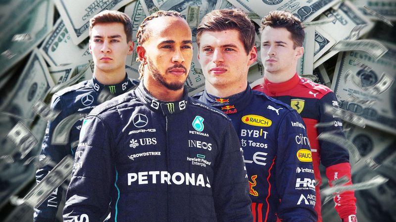 Hamilton, Verstappen, Russell : les salaires des 20 pilotes de 2022