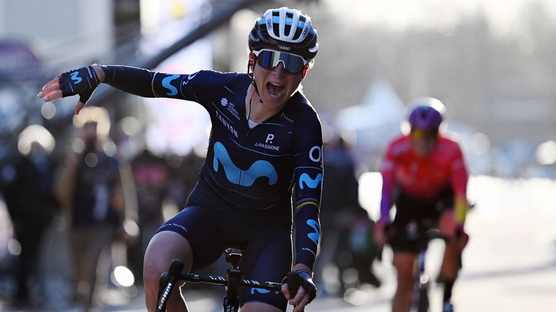 Highlights: Van Vleuten powers her way to Omloop success with astonishing show of endurance