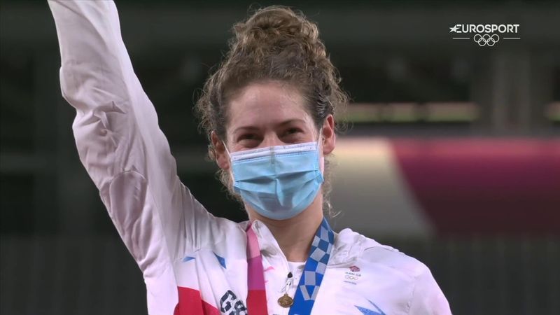 'Wonderful performance' - GB's French receives pentathlon gold medal