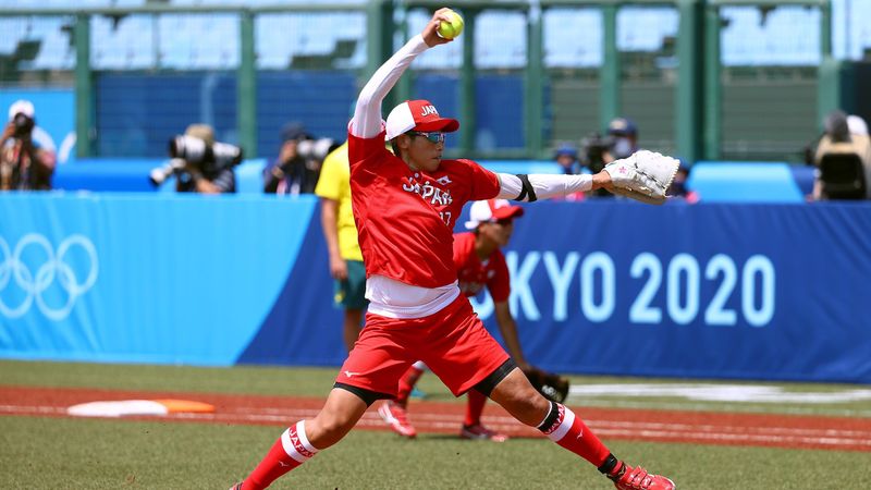 Highlights: Japans Softballerinnen starten Mission Gold mit Kantersieg