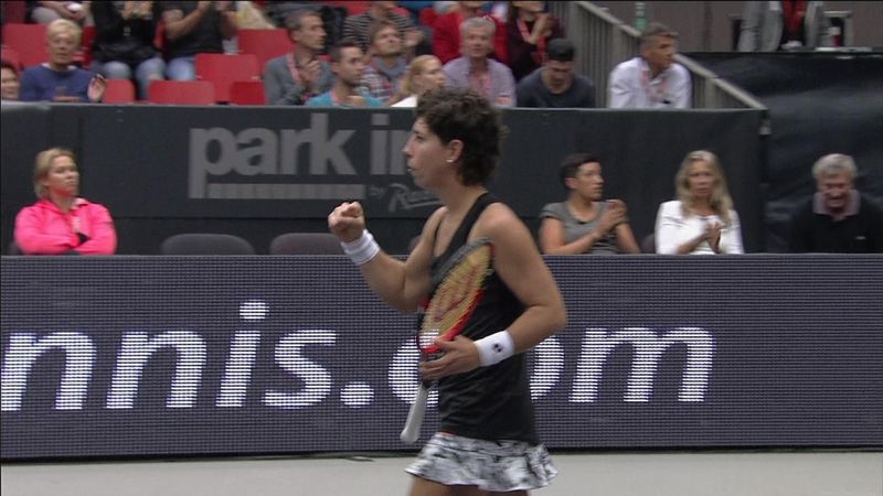 WTA Linz: Denisa Allertova - Carla Suarez Navarro (Özet)