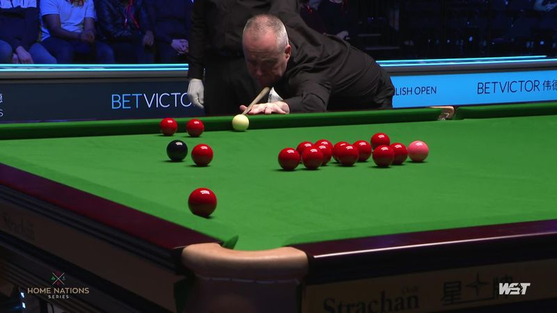 'The crowd loved that' - Higgins nails crucial pot in English Open final