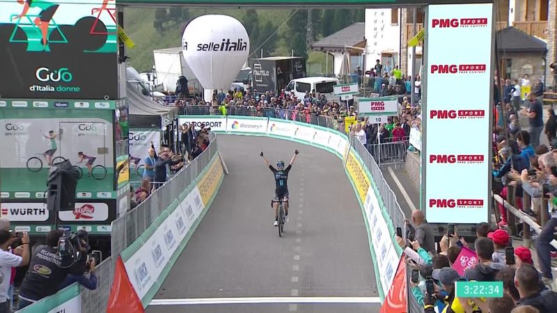 Giro Donne Stage 7 highlights as Labous soars to victory