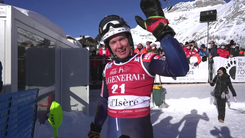 La 2e place de Jakobsen à Val d'Isère
