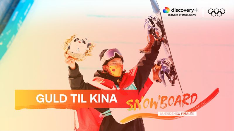 17-årige Su Yiming sikrer første snowboard-guldmedalje til Kina i Big Air