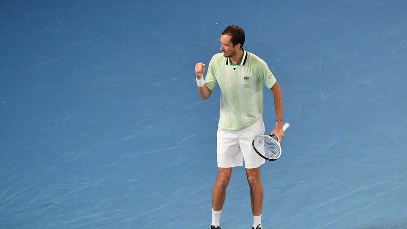 Medvedev legnagyobb pillanatai az Ausztrál Openen