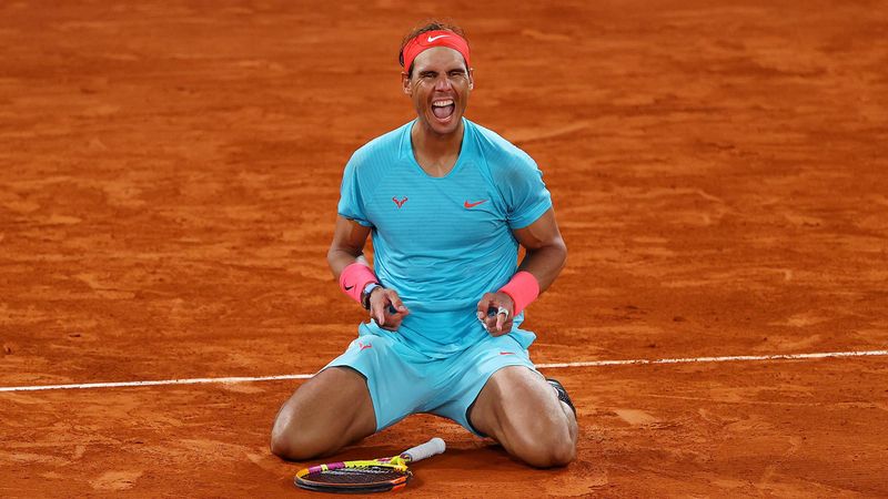 Der historische Moment: Nadal nutzt ersten Matchball