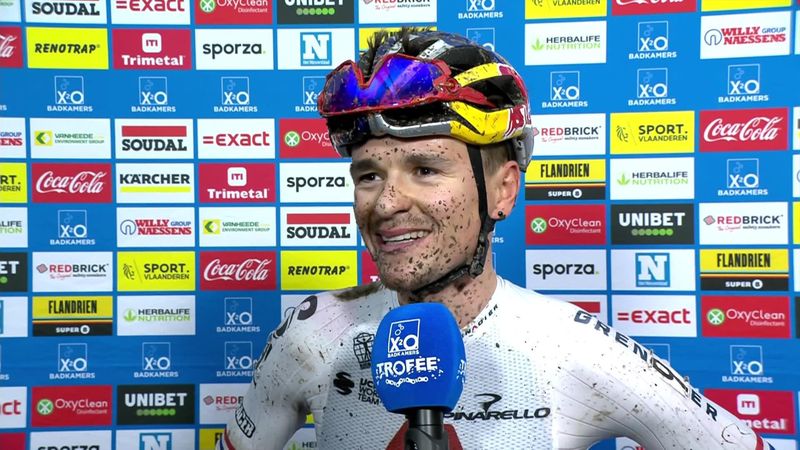 Pidcock reflects on 'weird' podium place at Herentals
