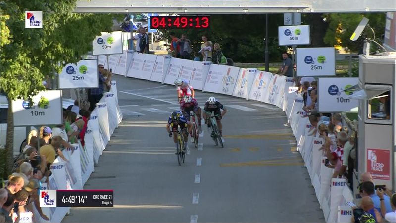 CRO Race Stage 4 highlights: Kooij takes his second stage win of Tour