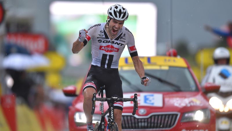 Dumoulin wint etappe 9 in de Tour 2016