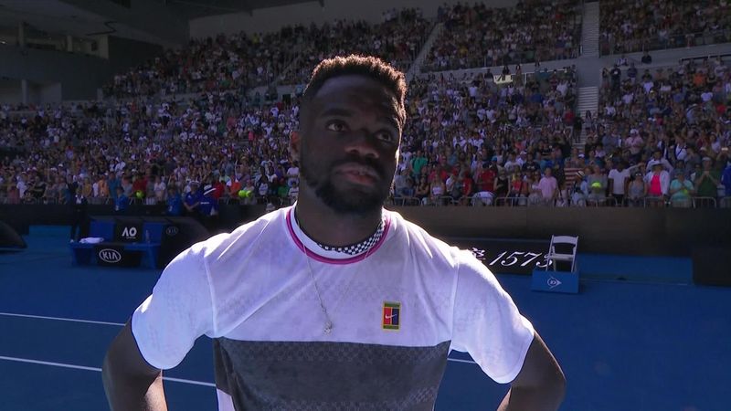 Tiafoe: 'It means the world... I worked my a** off, man'