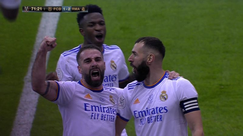 Barcellona-Real Madrid 2-3 (dts): gli highlights in 3'