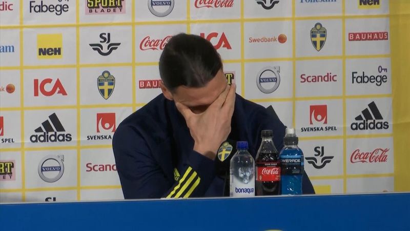 Las lágrimas de Ibrahimovic tras volver con Suecia y dejar a su hijo