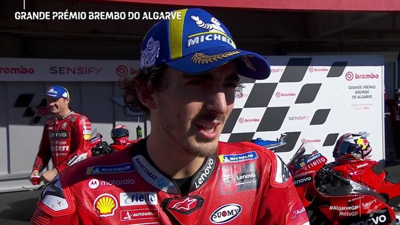 MotoGP | Interview met Francesco Bagnaia na zijn overwinning van de Algarve GP