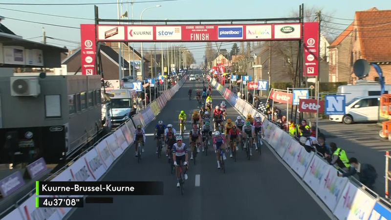 Mads Pedersen, victorie impresionantă în Kuurne-Brussel-Kuurne