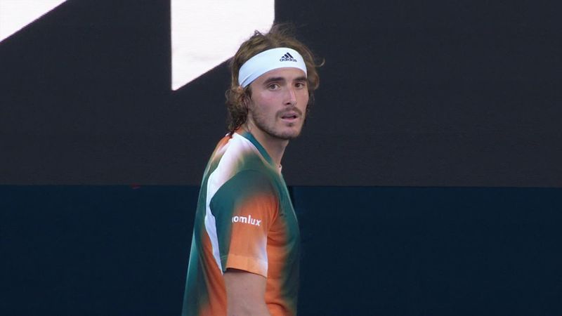 'He didn't know he'd won the match' - Tsitsipas confused after winning final point