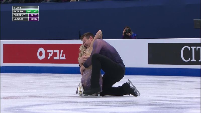 ‘They can hardly believe it' - Knierim, Frazier claim worlds pairs title