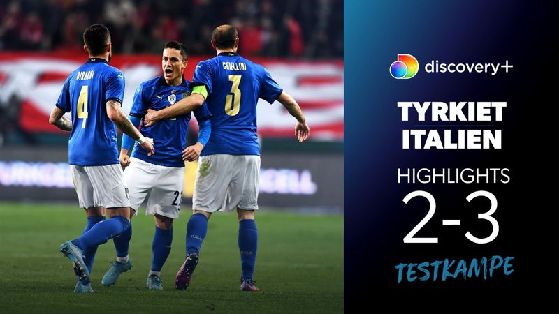 Highlights: Italien gentog EM-kunststykket med sejr over Tyrkiet
