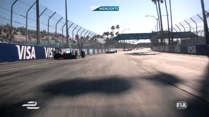 Die Highlights vom Formel E-Rennen in Long Beach