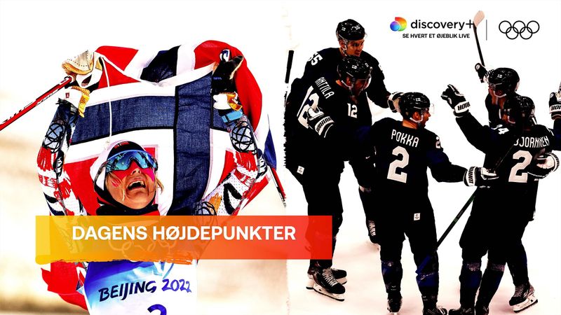 Highlight fra OLs sidste dag: Første finske hockeyguld og norsk legende takkede af