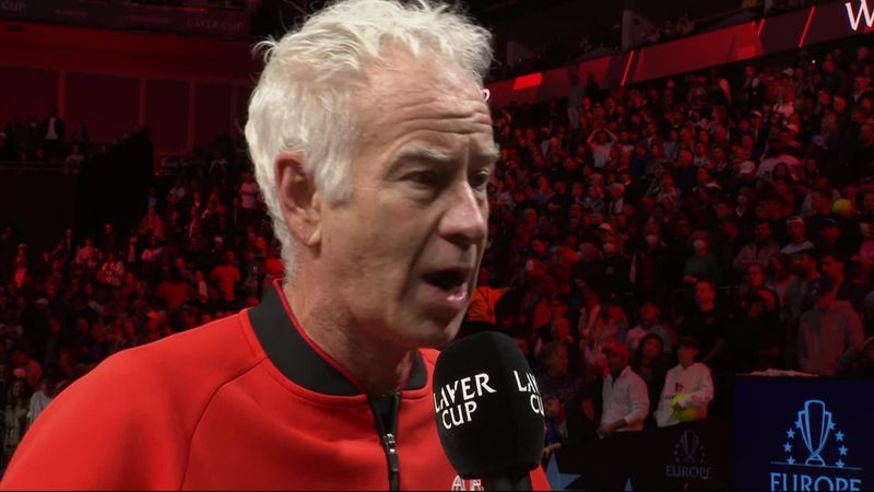 "Wurden ein paar Mal versohlt": McEnroe genießt Laver-Cup-Triumph