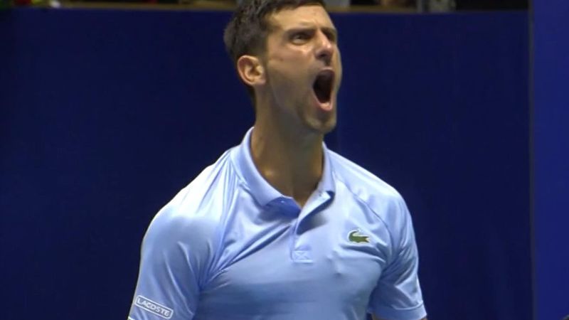 Weiter ohne Satzverlust: Djokovic brüllt sich ins Halbfinale