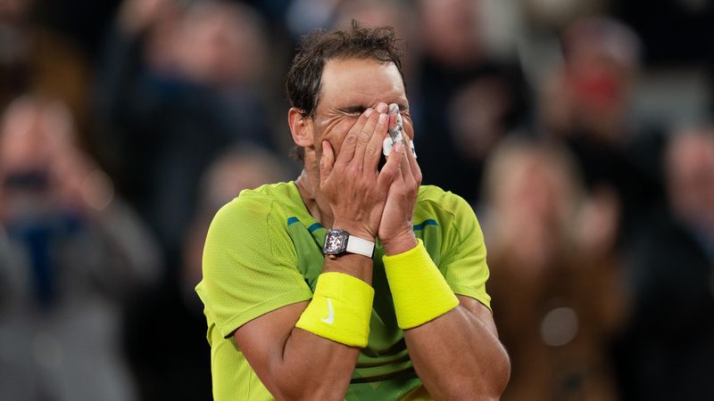 Top match points: Nadal halts Djokovic, tearful Tsonga