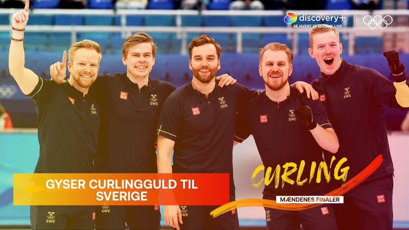 Highlights: Gyser curlingguld til Sverige i den ekstra afgørendende ende